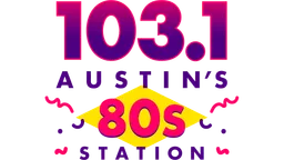 Logo de 103.1 KVET Auston's 80's station
