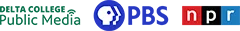 Logo de Delta College Public Radio