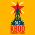Logo de KBOO 90.7 Portland, OR (low bandwidth)