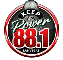 Logo de KCEP 88.1 "Power 88" Las Vegas, NV