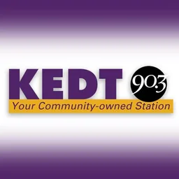 Logo de KEDT-FM 90.3 "KEDT Public Radio" Corpus Christi, TX
