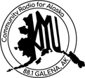 Logo de KIYU-FM 88.1 "Big River Public Broadcasting" Galena, AK