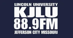 Logo de KJLU "Smooth Jazz 88.9" Jefferson City, MO