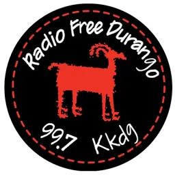 Logo de KKDG 99.7 Radio Free Durango
