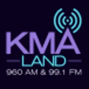 Logo de KMA -960 & 99.1 "KMAland" Shenandoah, IA