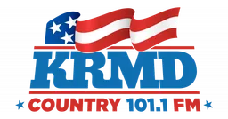Logo de KRMD-FM "Country 101.1" Oil City, LA