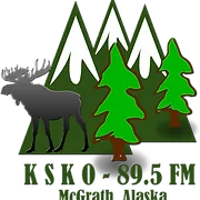 Logo de KSKO-FM 89.5 McGrath, AK (MP3 Stream)