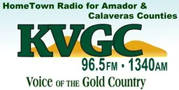 Logo de KVGC - HomeTown Radio for Amador & Calaveras Counties