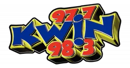 Logo de KWIN 97.7 & 98.3 Lodi, CA