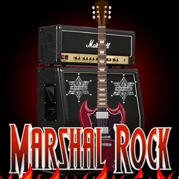 Logo de Marshal Rock Radio