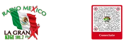 Logo de RADIO MEXICO LA GRAN X (FM 101.7)