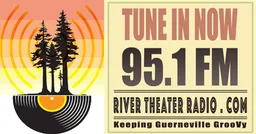 Logo de River Theater Radio - KGGV-LP - Guerneville, California