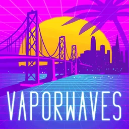 Logo de SomaFM Vaporwaves (128k MP3)