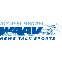 Logo de WAAV 107.9 FM & 980 AM The Wave
