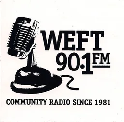 Logo de WEFT 90.1 East Central Illinois Community Radio