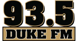 Logo de WGEE 93.5 & 99.7 "Duke FM" New London, WI