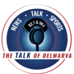 Logo de WGMD "News Radio 92.7" Rehoboth Beach, DE