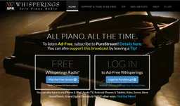 Logo de Whisperings Solo Piano Radio