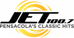 Logo de WJTQ "Jet 100.7" Pensacola, FL