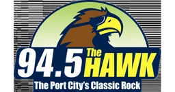 Logo de WKXS 94.5 "The Hawk" Leland, NC