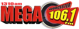 Logo de WORC-AM "La Mega" 1310 & 106.1 Worcester, MA