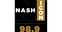 Logo de WORC-FM "Nash Icon 98.9" Webster, MA