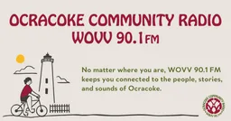 Logo de WOVV 90.1 Ocracoke Radio, NC