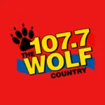 Logo de WPFX 107.7 "The Wolf" Luckey, OH