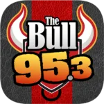 Logo de WRTB "95.3 The Bull" Winnebago, IL