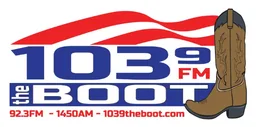 Logo de WWJB AM-FM “103.9 THE BOOT”