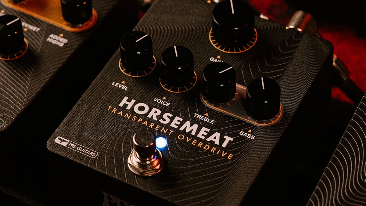 “Horsemeat sounds a lot like a good amp”: PRS redefines transparent overdrives with its Horsemeat pedal – packing three essential, performance-ready functions in one