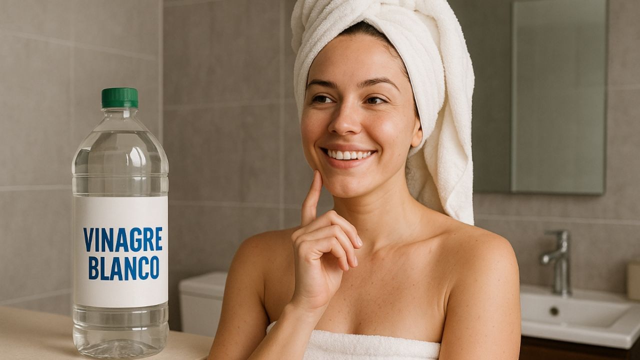 ¿Para qué sirve lavarse el cabello con vinagre blanco?