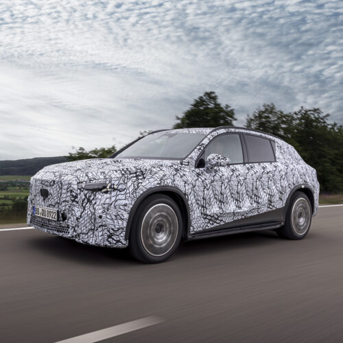 Mercedes’ next electric GLC rides great—we’ve driven the prototype